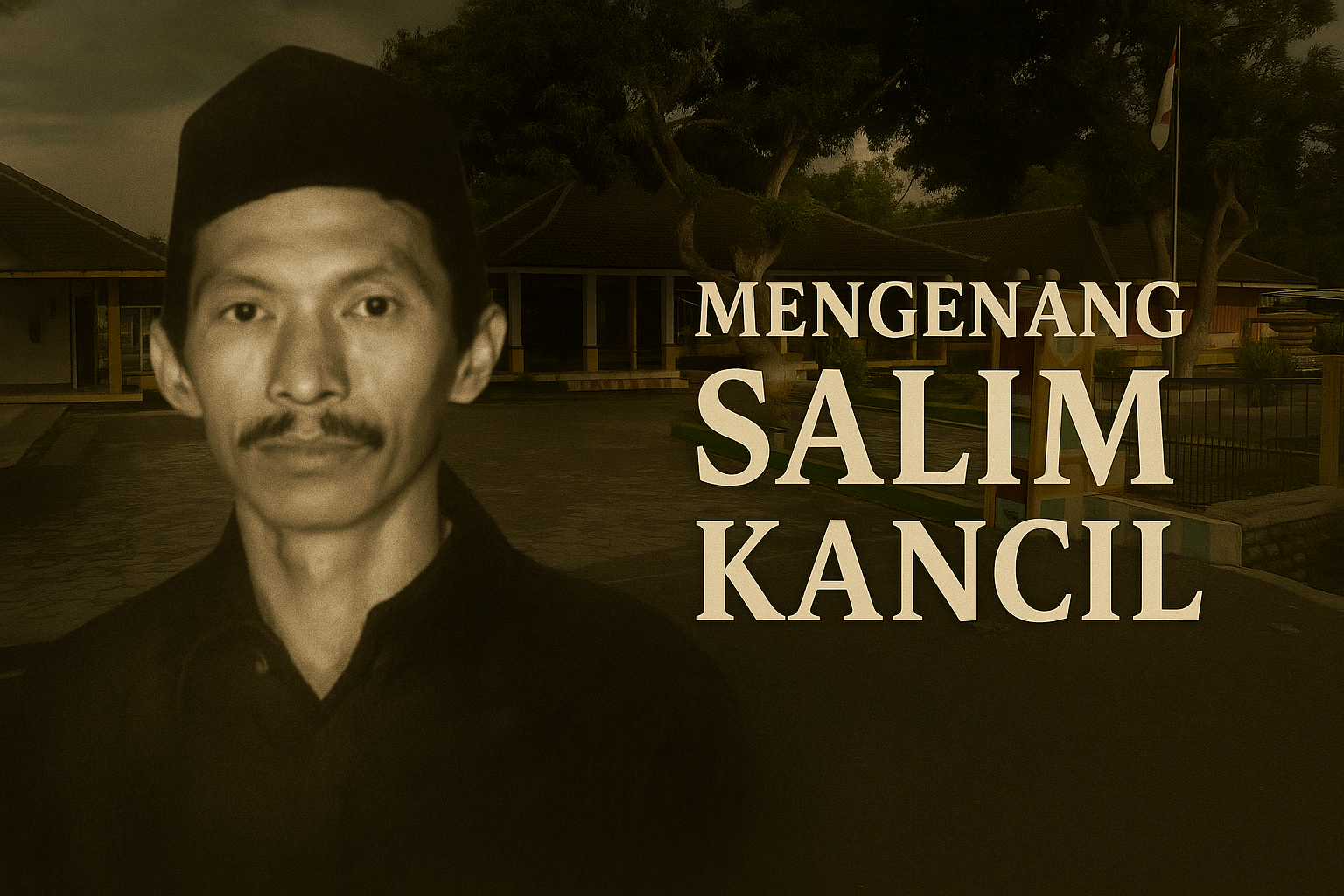 Mengenang Salim Kancil, Aktivis Desa penolak tambang yang dibunuh Kades nya 26 Sept 2015 silam.