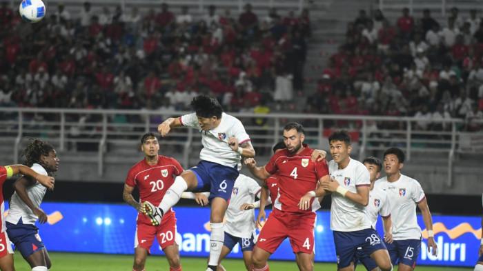 timnas Indonesia lawan Taipe