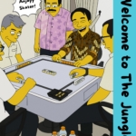 Menhut Raja Juli Antoni bermain domino