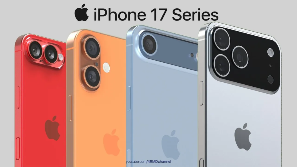 Tampilan warna iPhone 17 series
