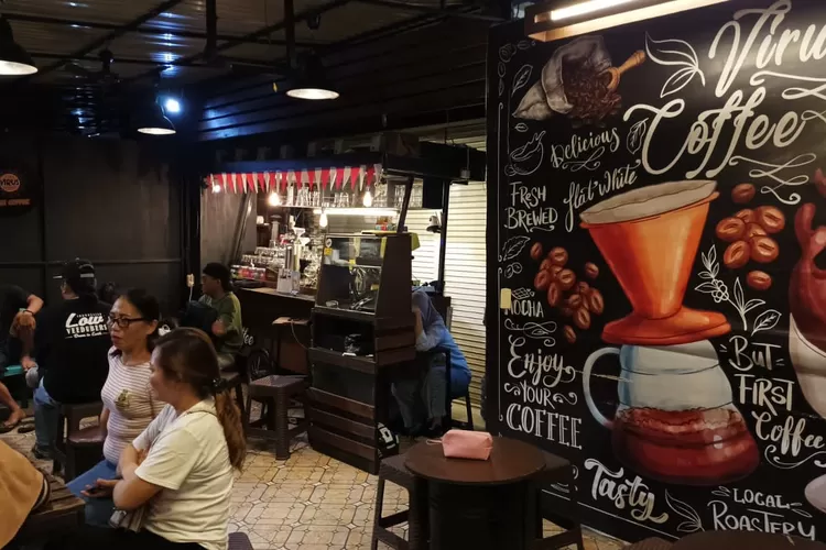 Warung kopi Virus Cofee. (f.rilan/hulondalo.id)