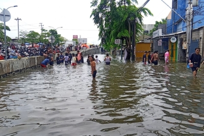 Banjir Besar Semarang: Dua Warga Tewas, Dua Anak Hanyut