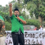 GP Ansor Segel Kantor Bank Mega di Kota Bogor