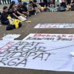 Aksi Mahasiswa Piknik di DPR, Bebaskan Tahanan Politik