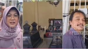 Fitnah? Roy Suryo dan Tifa Datangi Makam Ibunda Jokowi, Sebut Bukan Ibu Kandung